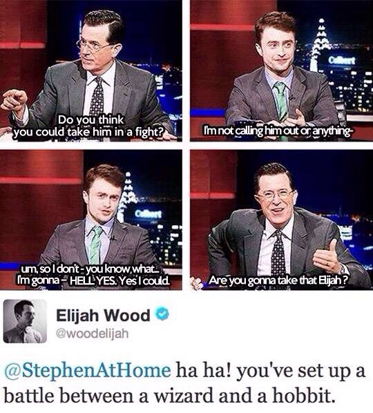 Stephen Colbert starts some sh*t.