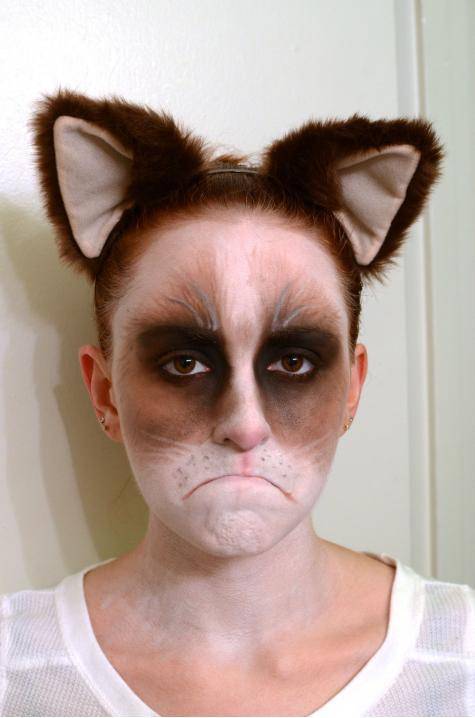 Grumpy Cat makeup success!