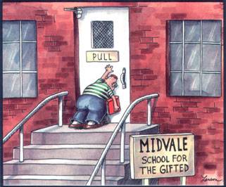 I miss The Far Side. Didn't realize how much until I pulled this move in the bathroom today.