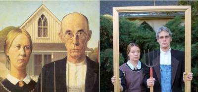 12 funny and creative Halloween costumes based on art history