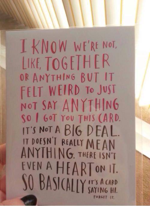 There's a card out there for everyone..and every situation.