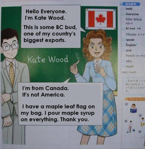 How the Japanese view Canadians