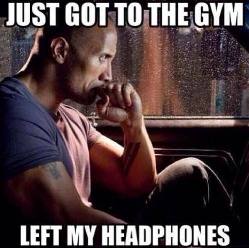 The Rock posted this to Twitter. I can relate.