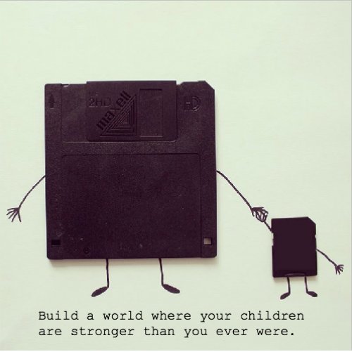 Saw this picture a few days ago. Thought it was strangely motivating.