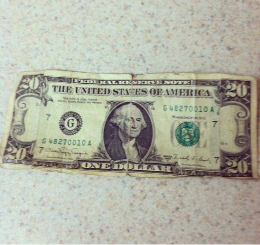 Someone seriously tried to pass this at my work today...