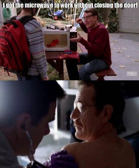 That explains something...