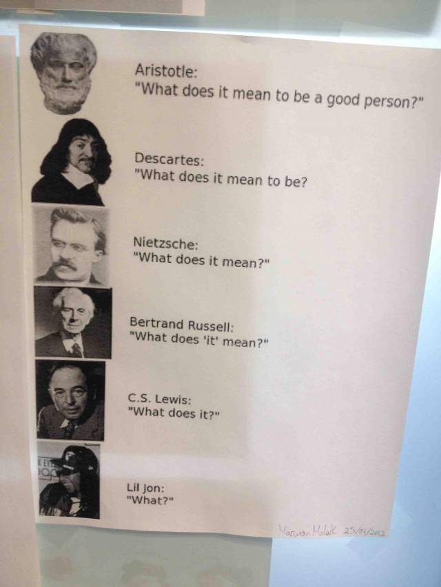 Found this in front of my professor's office
