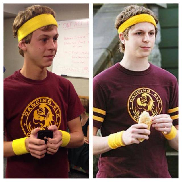 So I was told I look like Michael Cera.