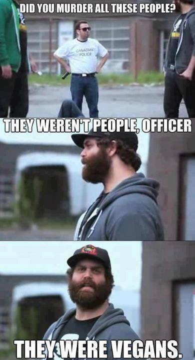 They weren't people, officer...