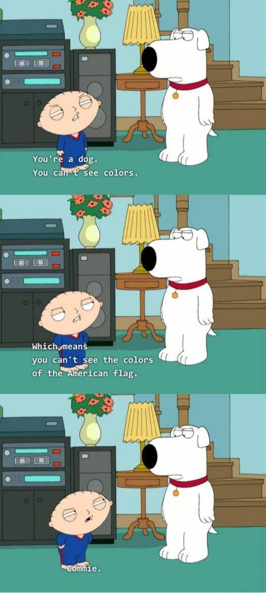 Stewie gets it.