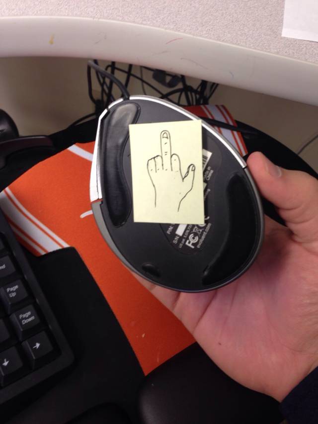 I'm getting along just fine with my co-workers.