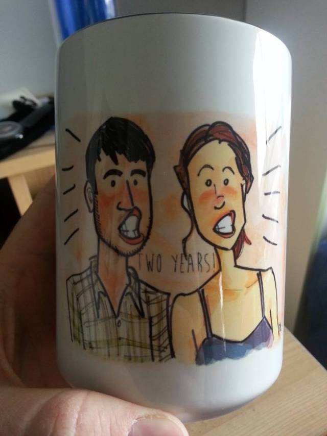 My SO and I broke up yesterday, this arrived in the mail today. Bad timing from the deliveryman.