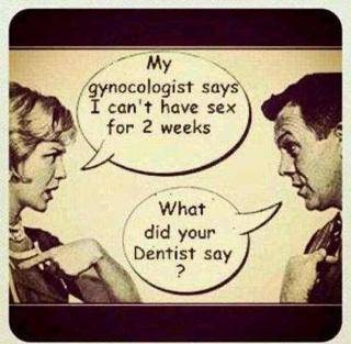 GF just sent me this after gynecologist visit. I picked a winner.