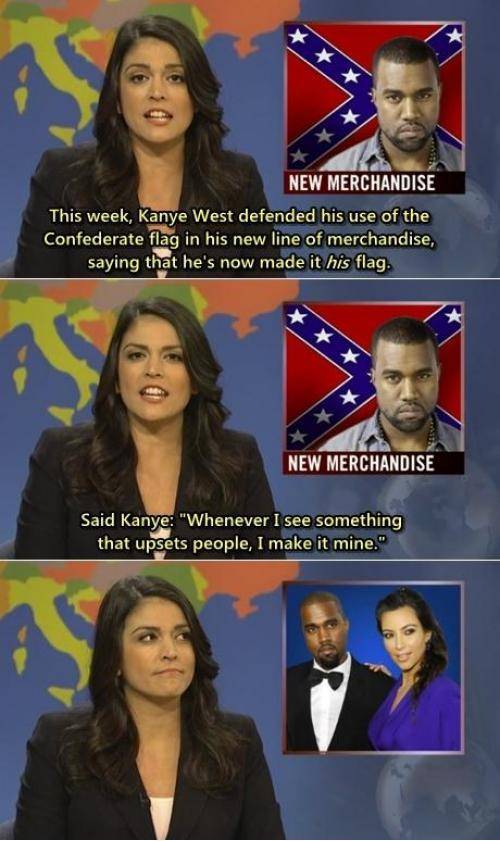 Kanye never fails to surprise me