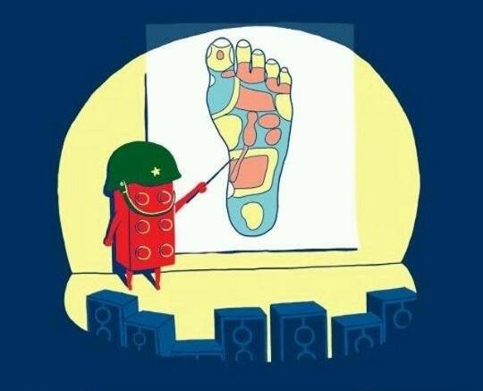 My daughter just got her first Lego set and this image was the first thing that came to mind