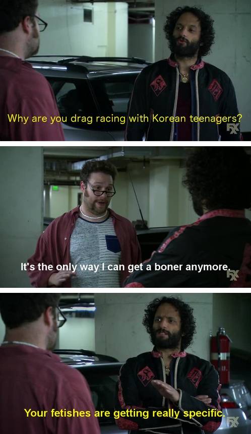 Why are you drag racing with Korean teenagers?