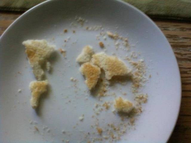 My Continental breakfast was absolutely divine