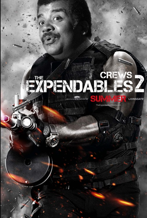 I put Neil Degrasse Tyson's head on Terry Crews. That's it.