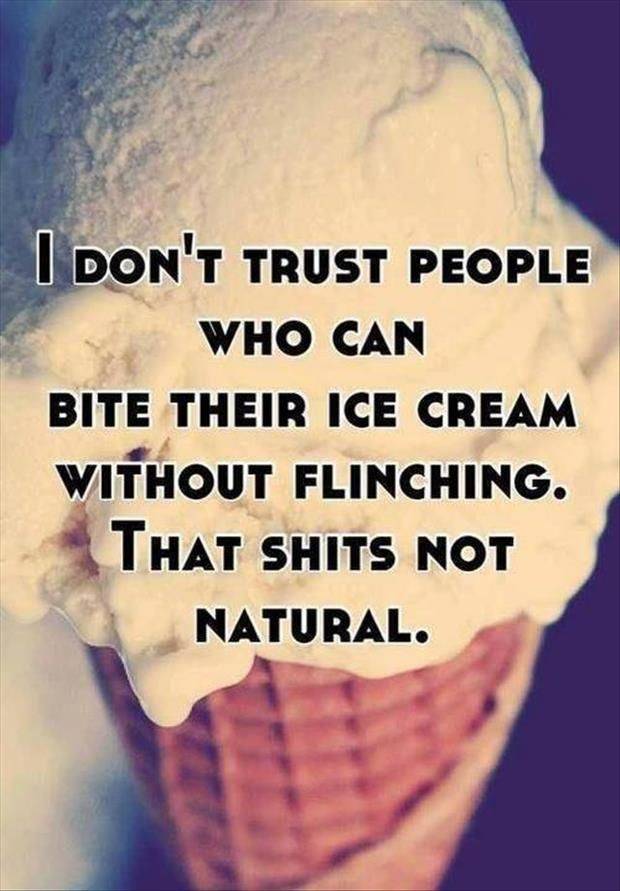 People and ice cream