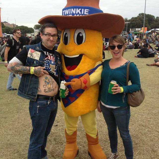 That moment when you get to meet one of your heroes...