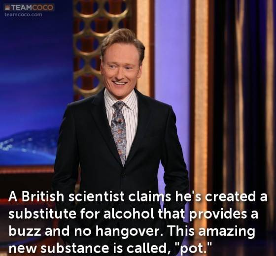 Conan gets it