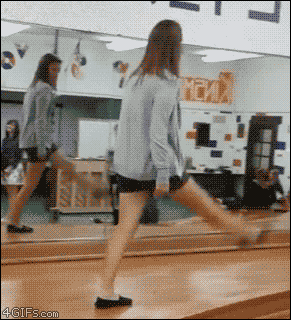 Klutz of the day