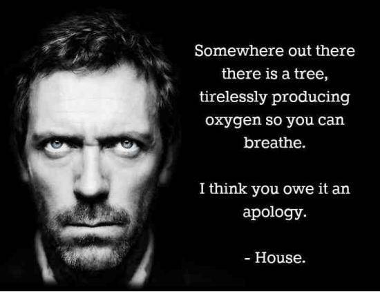 House always convince me