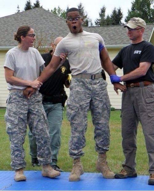 Taser training