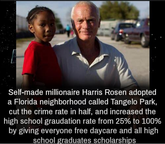 Inspirational post for the day: Harris Rosen