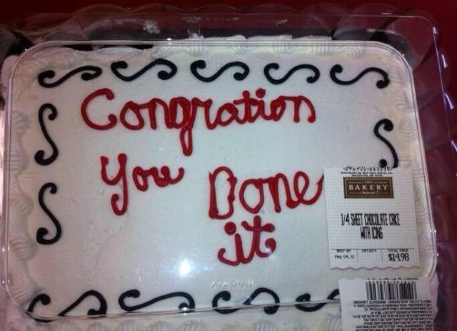 Those Walmart bakery workers..