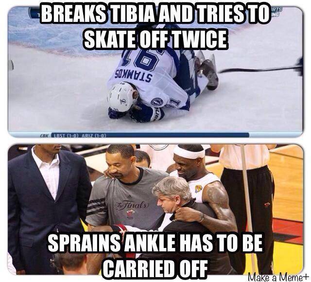 Hockey vs. Basketball.....Oh wait there is no competition....Long Live Hockey!!!