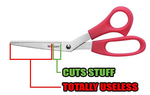 I always end up cutting things 1/4