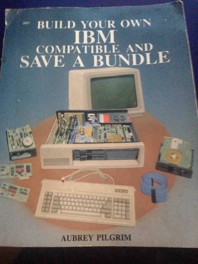I told my grandpa that I wanted to build my own computer while we were talking over the phone, a week later this came in the mail