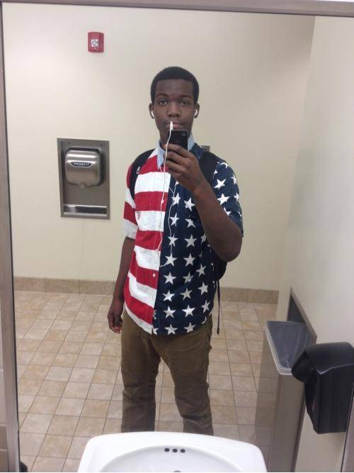 Got this shirt from Goodwill yesterday. It was practically FREE