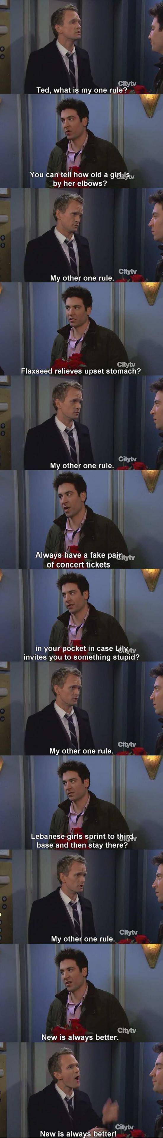 Barney’s one rule