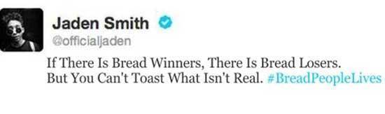 Jaden Smith’s thoughts