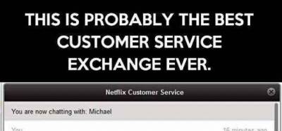 This is probably the best customer exchange ever!