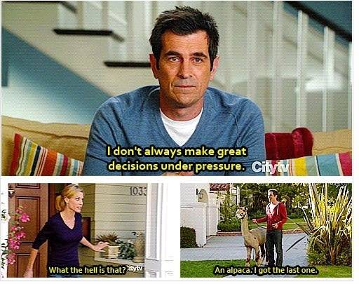 Some men just can't handle the pressure