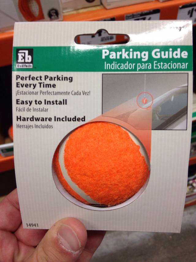 Really? Just looks like a tennis ball to me, Home Depot
