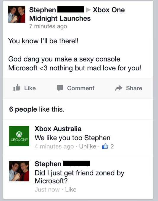 Friendzone level: Microsoft