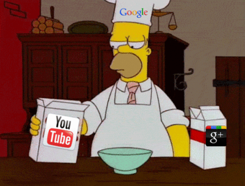 This sums up how the Google+ and YouTube integration went.