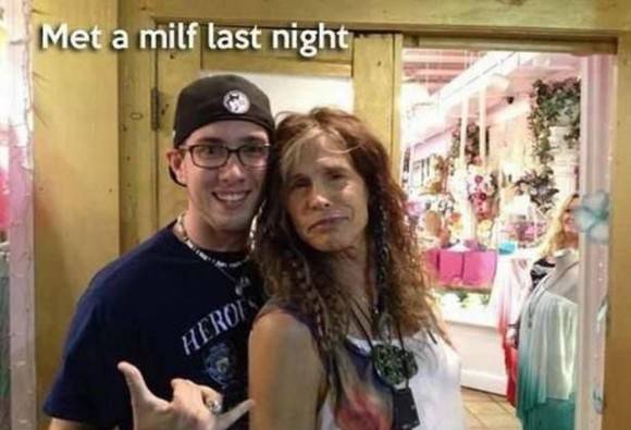 The milf last night