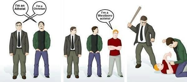 Christians and atheists can relate on some subjects.