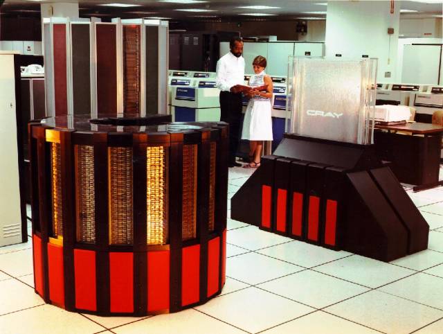 Man, this supercomputer is cray.