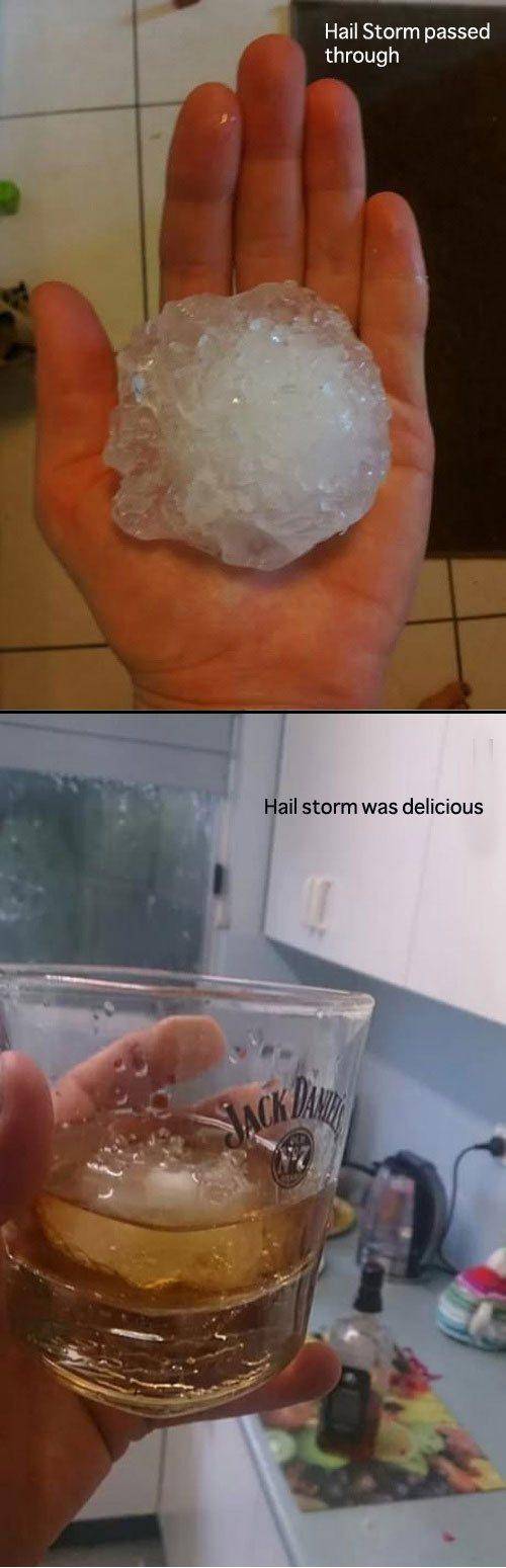 How to deal with hail