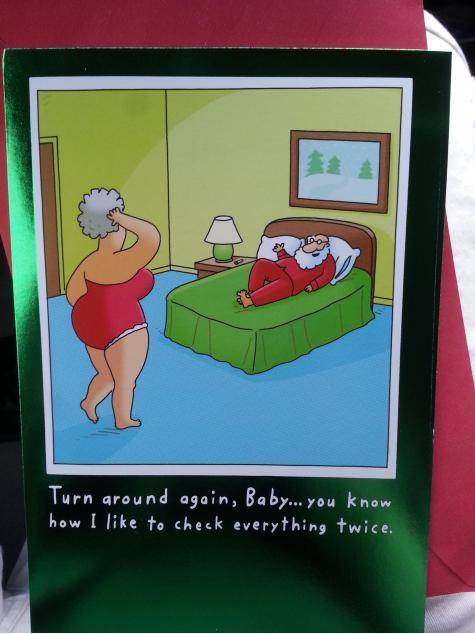I found the best Christmas card today