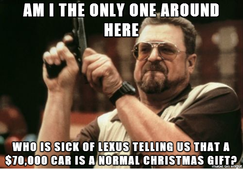 f*ck you Lexus