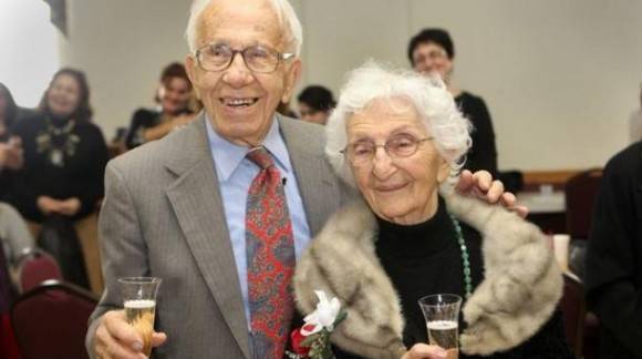 Congratulations to the longest married couple in the United States