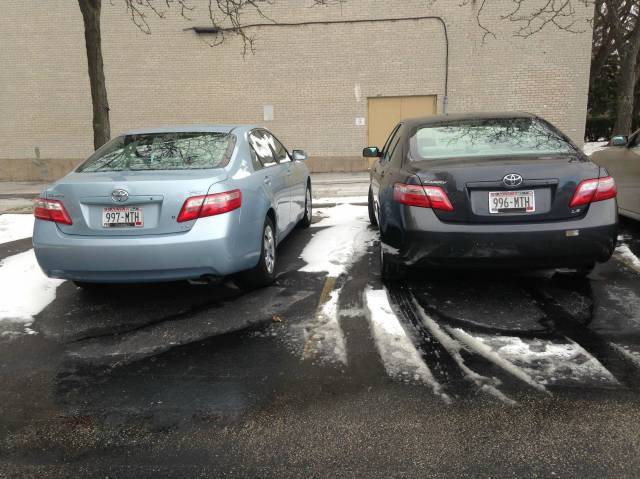 Went to get my coffee this morning..came back to a crazy coincidence! what are the chances?!?