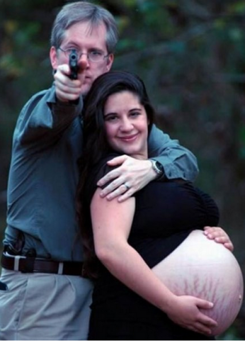 I think I just found the most awkwardly hilarious father/daughter picture in existence
